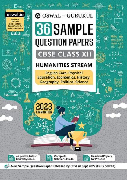 Oswal - Gurukul 36 Sample Question Papers Humanities Stream : CBSE Class 12 Exam 2023