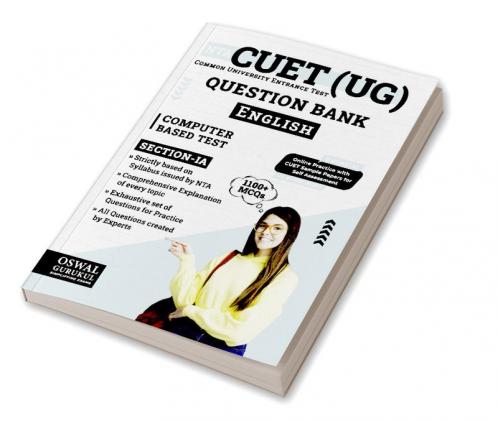 Oswal - Gurukul NTA CUET English Question Bank For Exam 2023