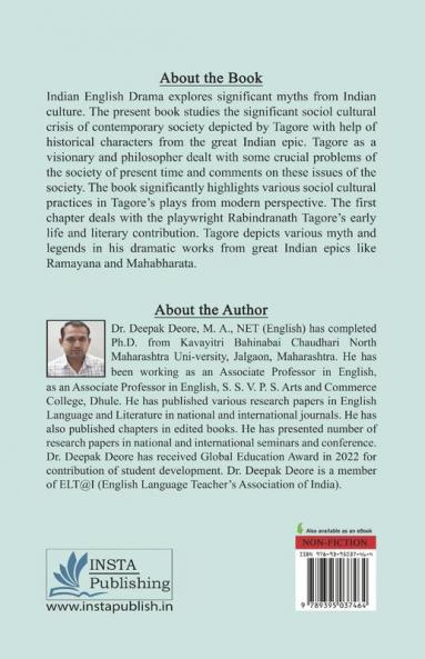 Rabindranath Tagore Myths and Modernity : A Socio-Cultural Study of Selected Plays