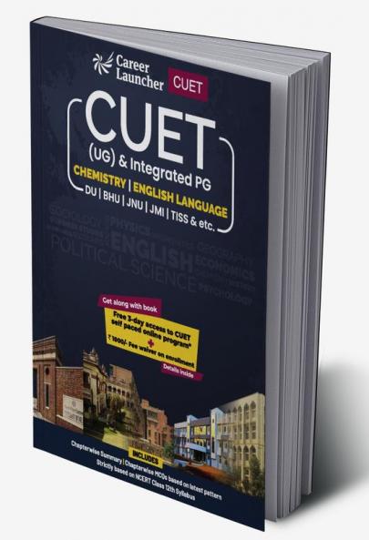 CUET 2022 : Chemistry and English Guide by Awdhesh Dubey & Shiva Kumar