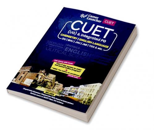 CUET 2022 : Chemistry and English Guide by Awdhesh Dubey & Shiva Kumar
