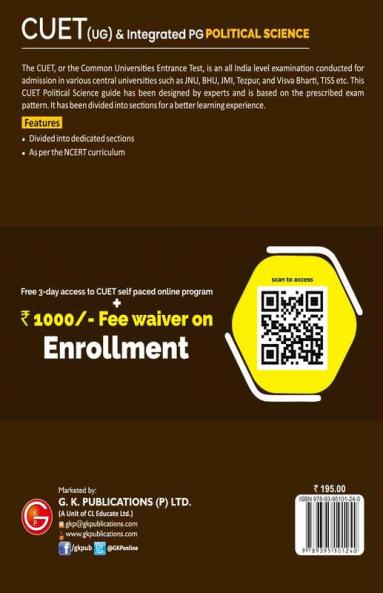 CUET 2022 Political Science
