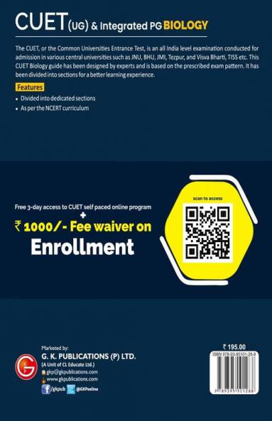 CUET 2022 Biology