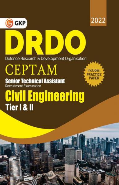DRDO CEPTAM - Senior Technical Assistant Tier I & II - Civil Engineering by GKP