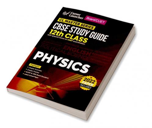 Board+CUET 2023 CL Master Series - CBSE Study Guide - Class 12 - Physics