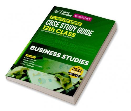 Board plus CUET 2023 CL Master Series - CBSE Study Guide - Class 12 - Business Studies