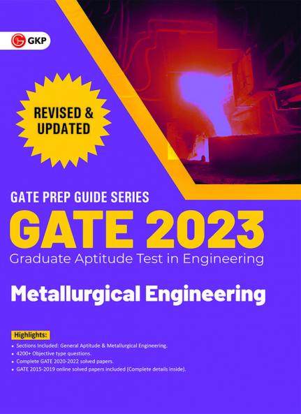 GATE 2023 : Metallurgical Engineering - Guide By GKP