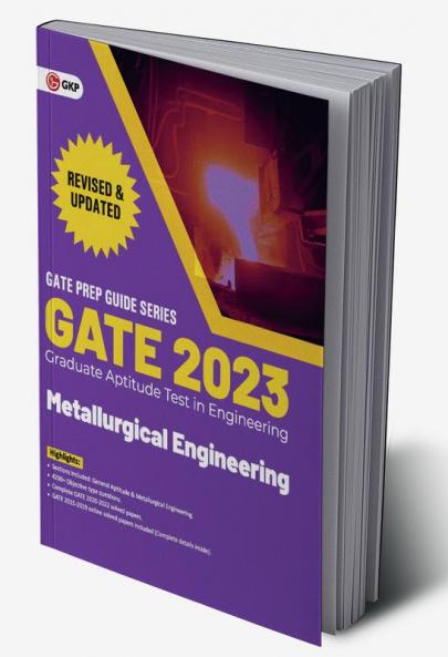 GATE 2023 : Metallurgical Engineering - Guide By GKP