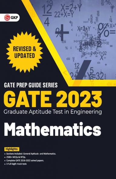 GATE 2023 : Mathematics - Guide by Dr. Kuldeep Chaudhary & Dr. Shashank Goel