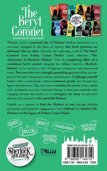 THE BERYL CORONET - THE ADVENTURES OF SHERLOCK HOLMES: WHODUNIT WITH SHERLOCK HOLMES