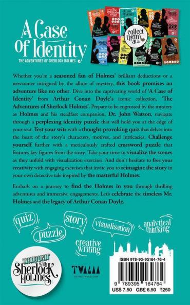 A CASE OF IDENTITY - THE ADVENTURES OF SHERLOCK HOLMES: WHODUNIT WITH SHERLOCK HOLMES