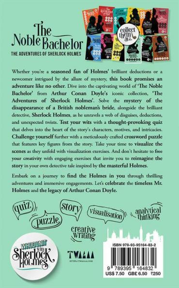 THE NOBLE BACHELOR - THE ADVENTURES OF SHERLOCK HOLMES: WHODUNIT WITH SHERLOCK HOLMES