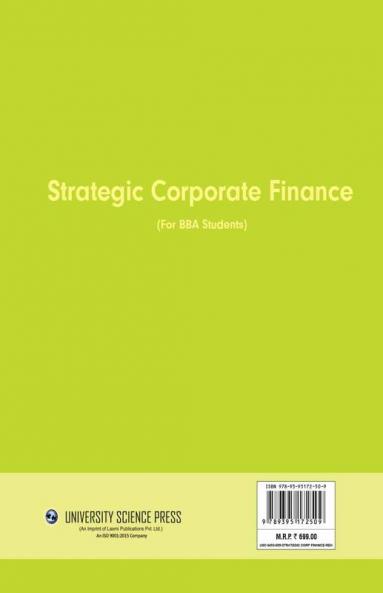 Strategic Corporate Finance