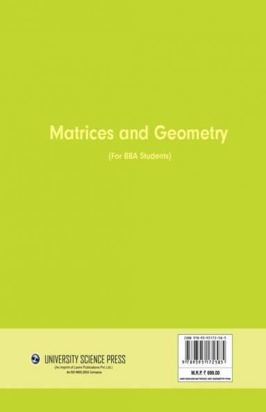 Matrices and Geometry