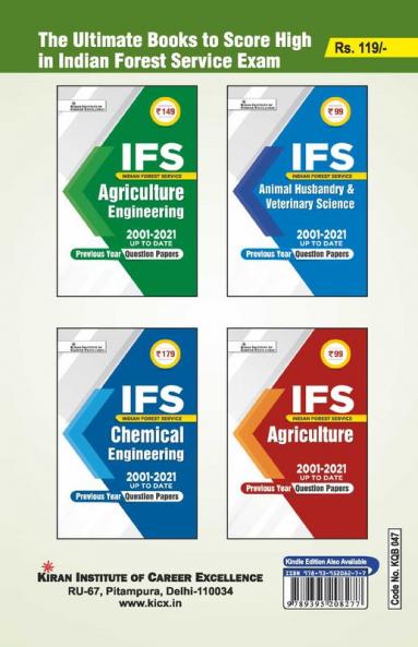 IFS Botany 2001 to 2021 up to date Previous Years Question Papers