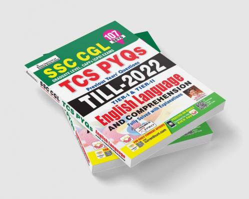 SSC CGL TCS PYQs Till- 2022 Tier 1 & Tier 2 English Language and Comprehension Solved Papers - 107 SETS