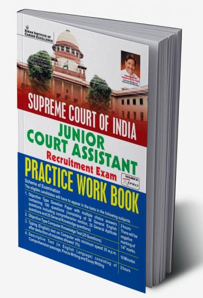 Supreme Court of India Junior Court Assistant Recruitment Exam Practice Work Book