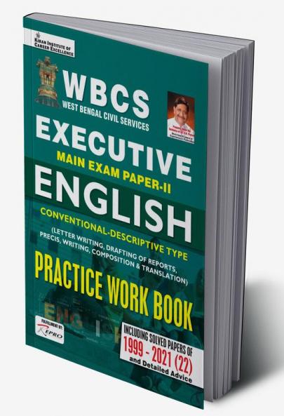 WBCS Executive Main Exam Paper-II English Conventional Descriptive Typ-  PWB (1999 -2021 (22))
