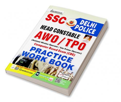 SSC Delhi Police Head Constable AWO/ TPO Computer Based Exam (CBE) Practice Work Book