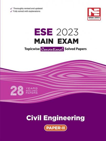 ESE 2023 Mains Examination Civil Engineering Conventional Paper II