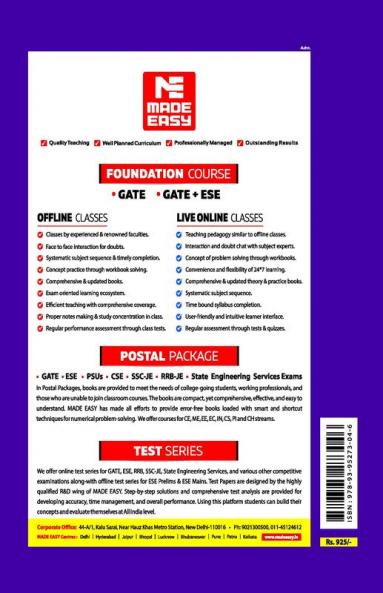 ESE 2023 Mains Examination Civil Engineering Conventional Paper II