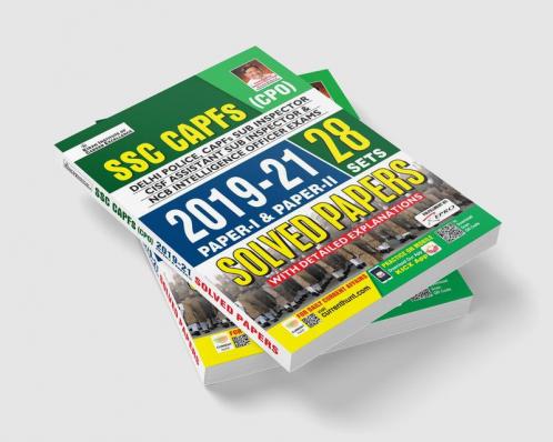 SSC CAPFs (CPO) 2019 to 2021 Paper 1 and Paper 2 Solved Papers (28 Sets)