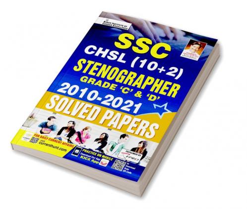 SSC Stenographer Grade C And D Solved Papers: 20 Sets