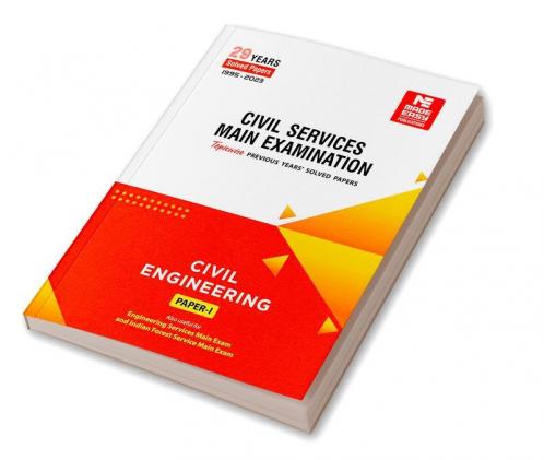 Cse Mains Previous Years Solved Papers : Civil Engineering : Paper I
