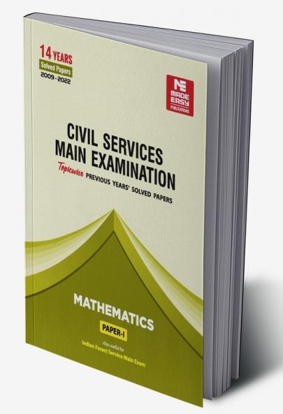 CSE Mains Solved Papers Mathematics Paper I (2009-2022)