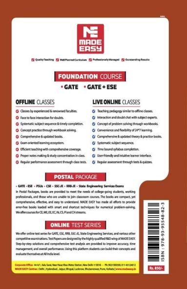 ESE 2023 Main Exam Practice Book : Civil Engineering Paper 1