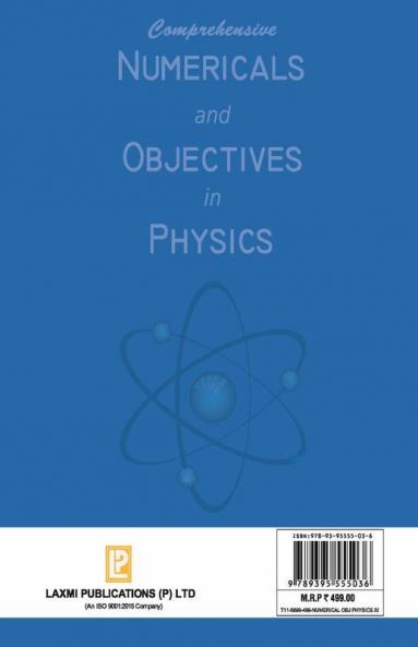 Comprehensive Numericals And Objectives In Physics-XI