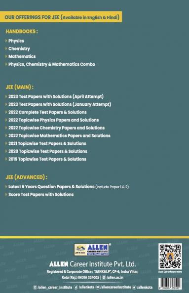 JEE (MAIN) 2022 Complete Test Papers with Solutions in English (June & July attempt)