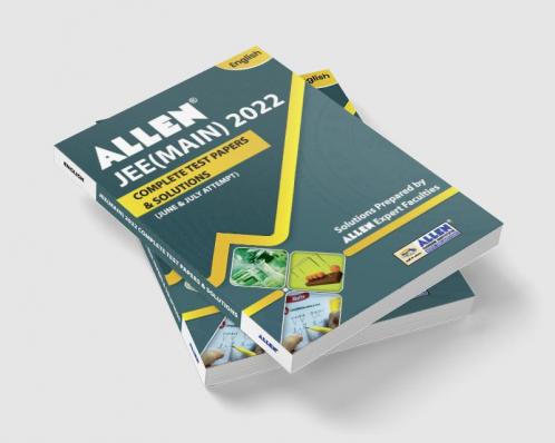 JEE (MAIN) 2022 Complete Test Papers with Solutions in English (June & July attempt)
