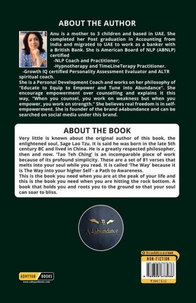 Tao Teh Ching - The Way : 81 verses of wisdom showing'The Way to ISness'