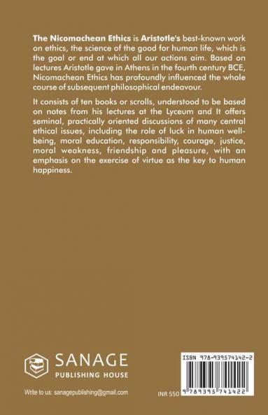The Nicomachean Ethics