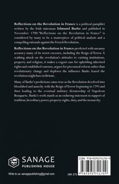 Reflections on the Revolution in France