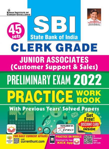 SBI Clerk-PWB-English-2022 (45 Sets) Fresh