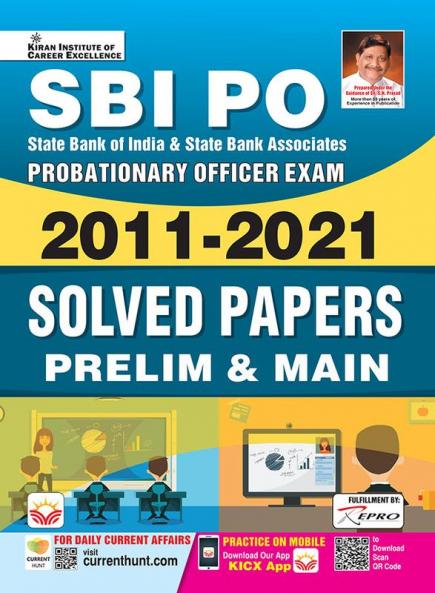 SBI PO Solved Paper-E-2011 to 2021 (27-Sets)