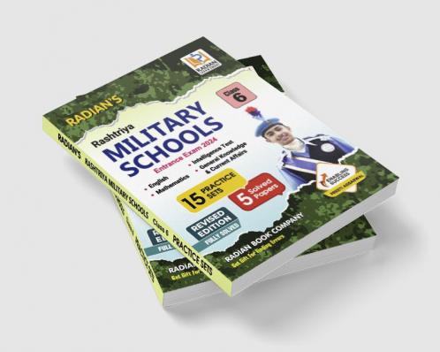 Rashtriya Military School (RMS-CET) Class 6 Practice Set Preparation Book for Entrance Exam 2024 in English (Revised Edition)