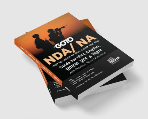 GO TO NDA/ NA Guide for Ganit English Samanya Gyan & Vigyan with Previous Year Questions - Hindi Edition | Rashtriya Raksha Academy | PYQs | For 2023 Exam |