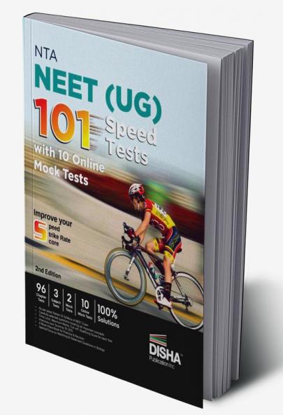 NTA NEET (UG) 101 Speed Tests with 10 Online Mock Tests 2nd Edition | 96 Chapter Tests + 3 Subject Tests + 2 Mock Tests + 10 Online Mock Tests | Physics Chemistry Biology PCB | Optional Questions | Question Bank | 100% Solutions