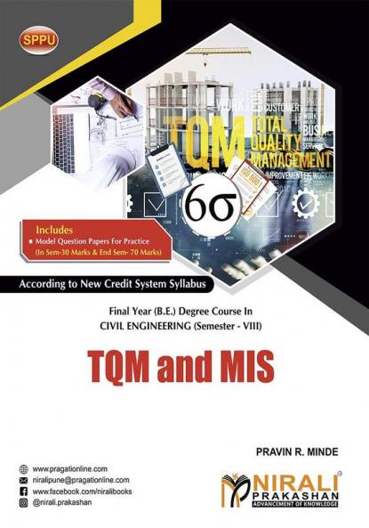 TQM and MIS (Final Year (B.E.) Degree Course In Civil Engineering Semester – 8)