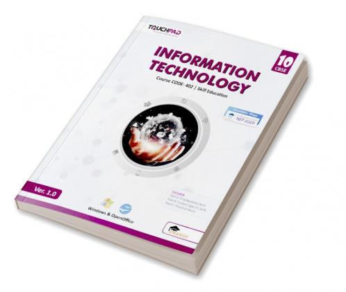 Touchpad® Information Technology Class 10 Skill Education Based on Windows & Open Office Code (402)