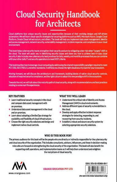 Cloud Security Handbook for Architects