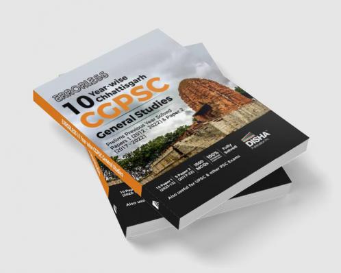 Errorless 10 Year-wise Chhattisgarh CGPSC General Studies Prelims Previous Year Solved Paper 1 (2012 - 2022) & Paper 2 (2017 - 2022) | PYQs Question Bank | State Public Service Commission |