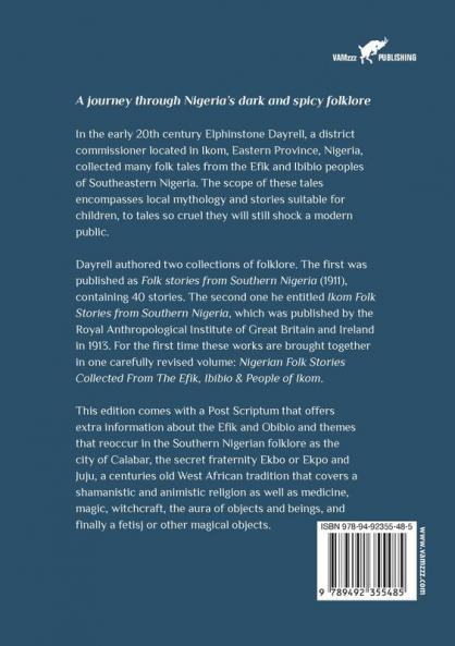 Nigerian Folk Stories Collected From The Efik Ibibio & People of Ikom