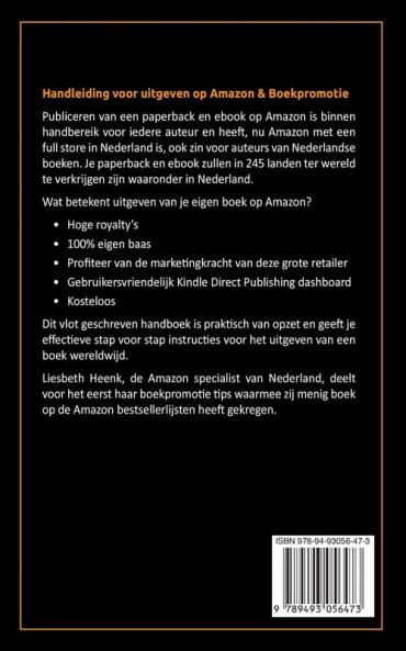 Handboek Succesvol Publiceren op Amazon