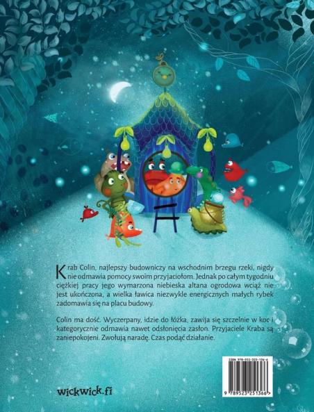Troskliwy Krab (Polish Edition of The Caring Crab): 1 (Colin the Crab)