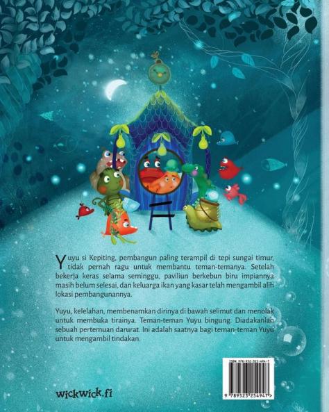 Si Kepiting yang Penuh Perhatian (Indonesian Edition of The Caring Crab)