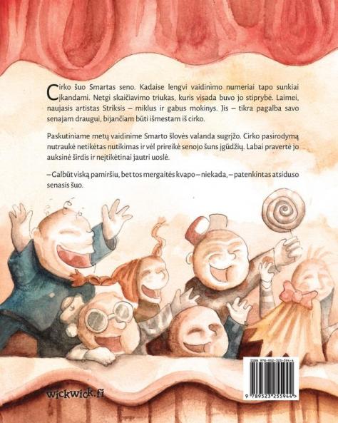 Cirko suniukai Smartas ir Striksis: Lithuanian Edition of Circus Dogs Roscoe and Rolly
